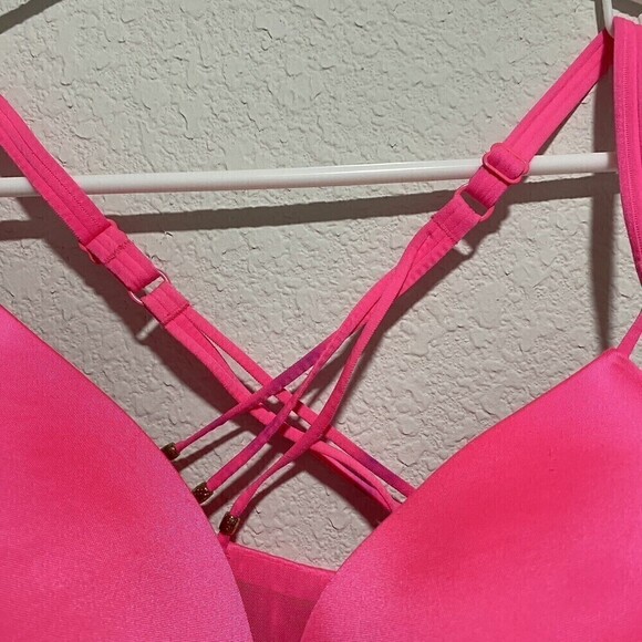 VICTORIA'S SECRET VERY SEXY PUSH-UP FRONT CLOSURE BRA WOMENS SIZE 34DD - Picture 11 of 12